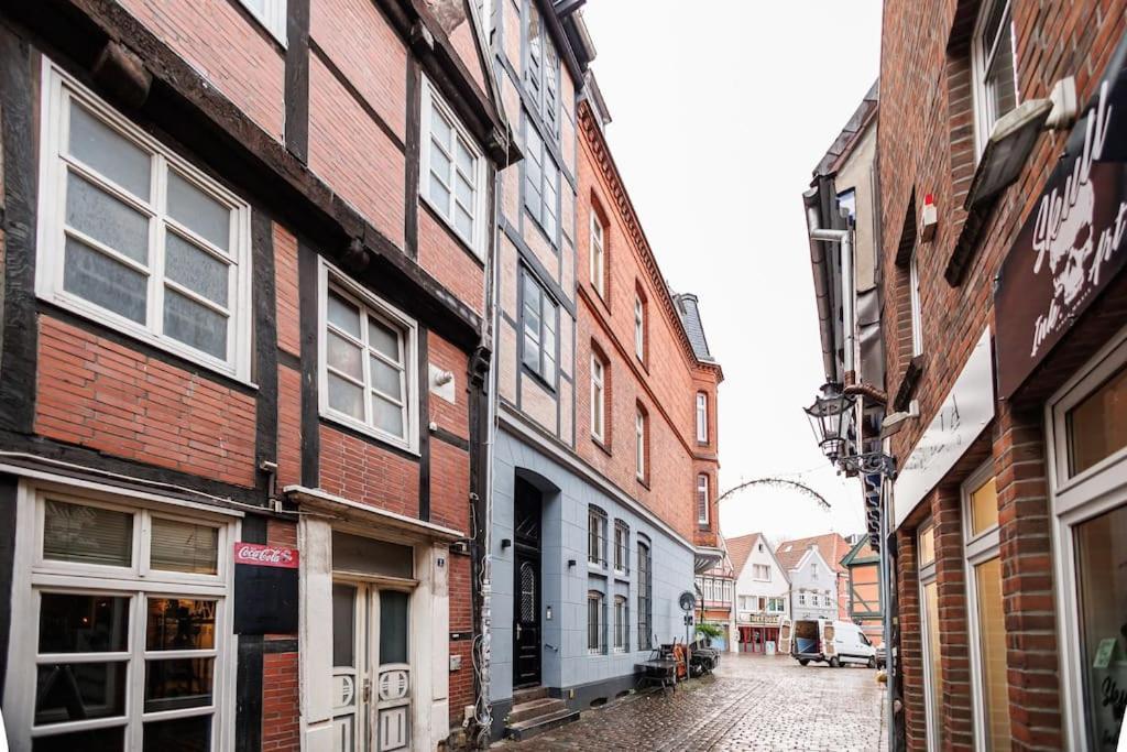 Himmlisches Penthouse Am Fischmarkt Stade Buitenkant foto