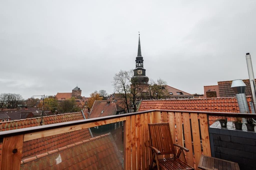 Himmlisches Penthouse Am Fischmarkt Stade Buitenkant foto